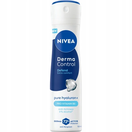 NIVEA Women Derma Control dezodorant antyperspirant w aerozolu Defend 150ml