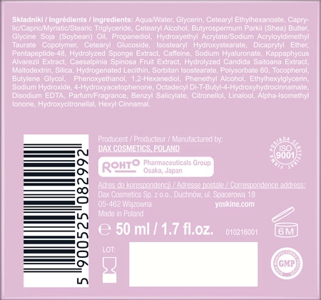 DAX Yoskine Mezo Peptide Expert krem ujędrniający 60+ 50ml