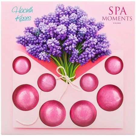 ESTETICA Spa Moments zestaw kul do kąpieli 4x30g, 4x20g Hiacinth Kisses