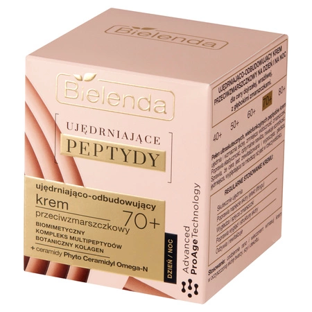 BIELENDA Ujedniające Peptydy krem dzień/noc 70+ 50ml