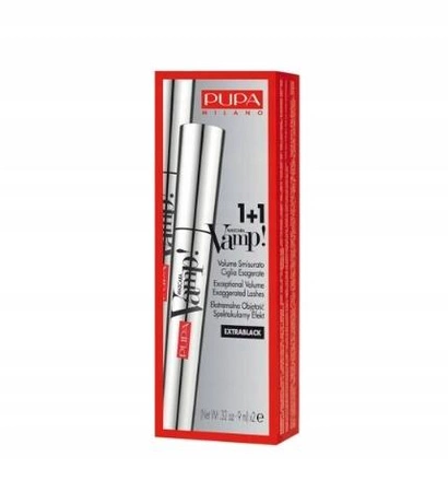 PUPA Vamp! Mascara Duo 100 Extra Black 2x9ml