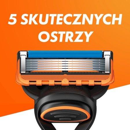 GILLETTE Fusion5 manual golarka + wkład 2szt