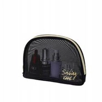 ECARLA kosmetyczka Smiling Girl Czarna 22x15x7cm KS110