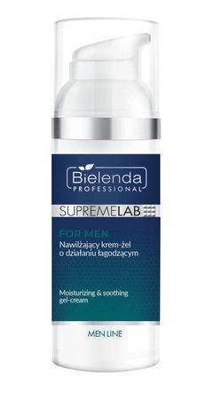 BIELENDA PROFESSIONAL Supremelab Men Line krem żel do twarzy łagodzący 50ml 