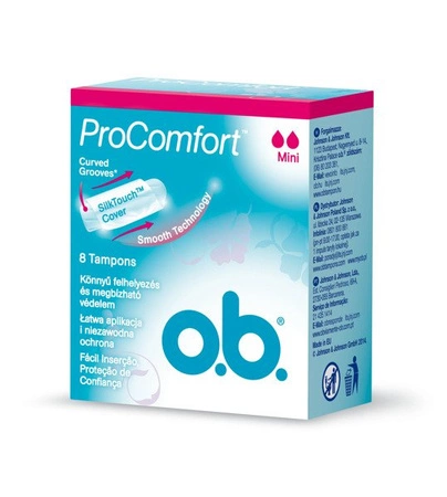 O.B. Pro Comfort Mini tampony 8szt