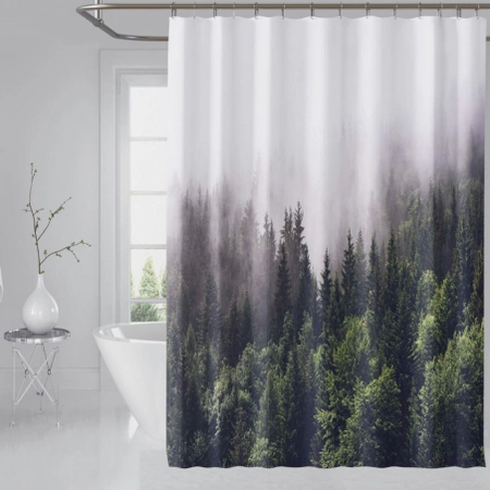 ECARLA zasłona prysznicowa łazienkowa 180x200cm 3D ZPR20 