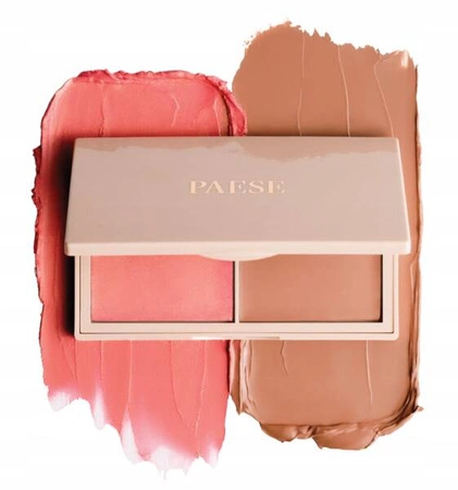 PAESE Kiss My Cheeks paleta do konturowania w ciepłej tonacji Warm 15g