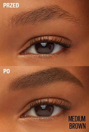 MAYBELLINE Express Brow Satin Duo kredka do brwi 02 Medium Brown 0,71g