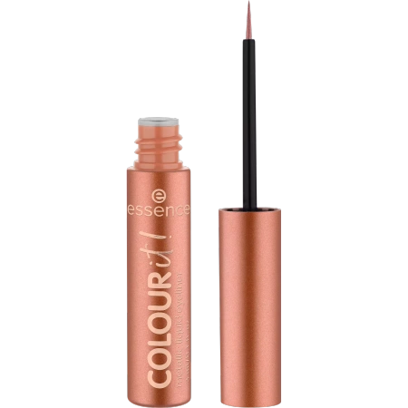 ESSENCE Colour It! Liquid eyeliner w pędzelku 01 Burnished Bronze 3ml