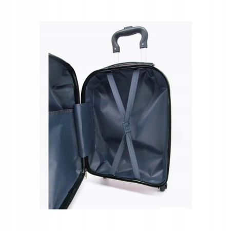 ECARLA walizka kabinowa dla dzieci Cute Bear Różowa WP05