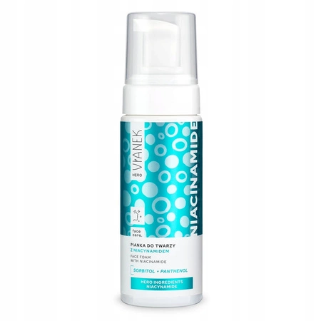 SYLVECO Vianek Hero Niacynamid pianka do mycia twarzy 150ml