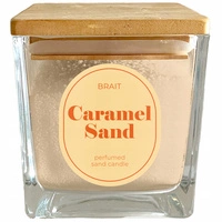BRAIT Piaskowa świeca perfumowana Caramel Sand 130g