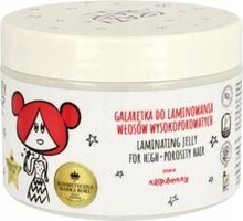 HISKIN Crazy Hair galaretka do laminowania włosów wysokoporowatych 300ml
