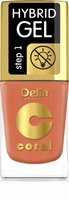 DELIA Coral Hybrid Gel hybrydowy lakier do paznokci 81 11ml
