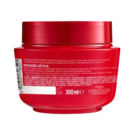 LOREAL Elseve Color Vive maska do włosów 300ml