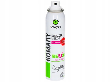 VACO spray na komary kleszcze i meszki dla rodziny 100ml