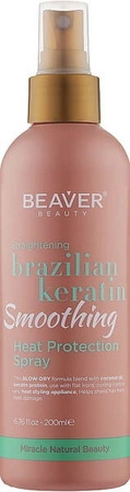 BEAVER Brazilian Keratin Heat Protection spray 200ml