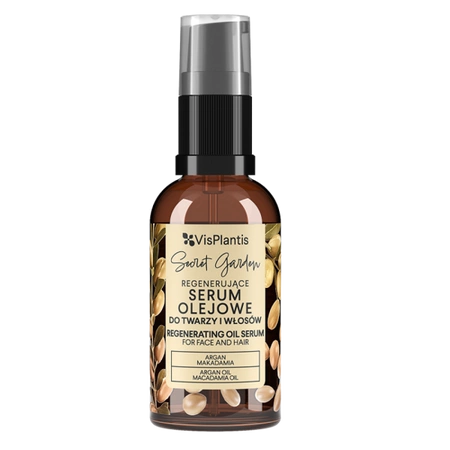 VIS PLANTIS Secret Garden serum olejowe do twarzy i włosów Argan 30ml