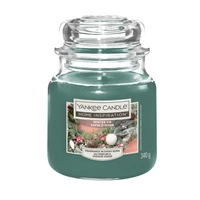 YANKEE CANDLE Home Inspiration Średnia świeca w słoiku WINTER FIR 340g