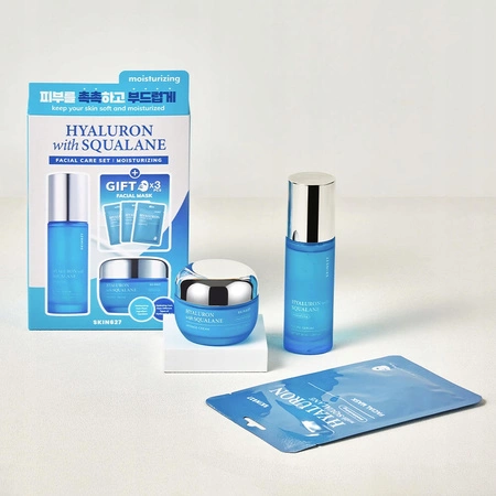SKIN627 Hyaluron With Squalene zestaw kosmetyków głęboko nawilżający