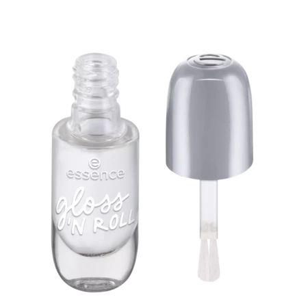 ESSENCE Gel Nail Colours żelowy lakier do paznokci 01 Gloss n Roll 8ml