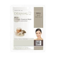 DERMAL Collagen Essence Mask maska do twarzy w płacie Rice 23g