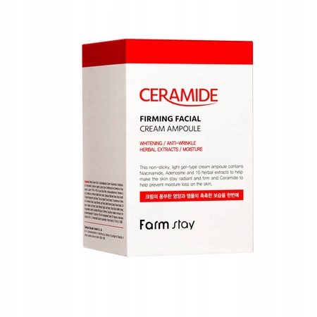 FARMSTAY Ceramide Firming Facial krem do twarzy w ampułce Ujędrniający 250ml