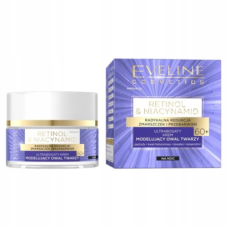 EVELINE- RETINOL&NIACYNAMID KREM 60+ MODEL.NA NOC TERMIN 22-02-2026