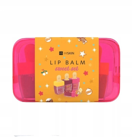 HISKIN Sweet Set zestaw balsamów do ust 3x6ml w kosmetyczce