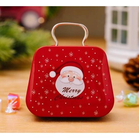 ECARLA mini pojemnik z uchwytem na cukierki 7x5,5cm Mikołaj KSN163