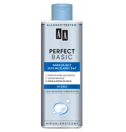 AA Perfect Basic płyn micelarny 3w1 Nawilżający 200ml