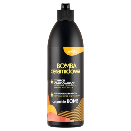 JOANNA Bomba Ceramidowa odbudowujący szampon do włosów osłabionych 500ml