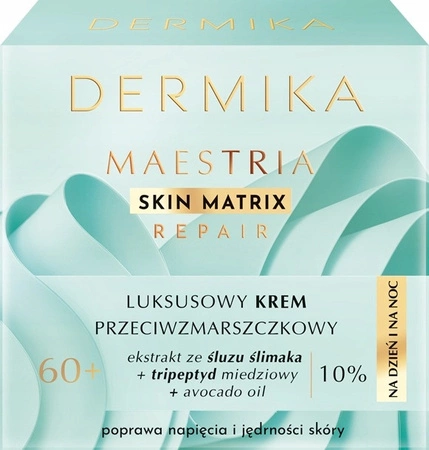DERMIKA Maestria krem do twarzy przeciwzmarszczkowy na dzień i noc 60+ 50ml