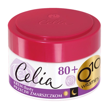 CELIA Q10 Witaminy 80+ krem tłusty 50ml
