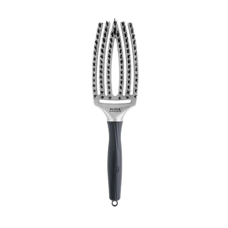 OLIVIA GARDEN FingerBrush Combo Medium szczotka do włosów Trinity Purity White Gold