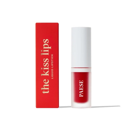 PAESE The Kiss Lips zestaw konturówka i pomadka w płynie 06 Classic Red