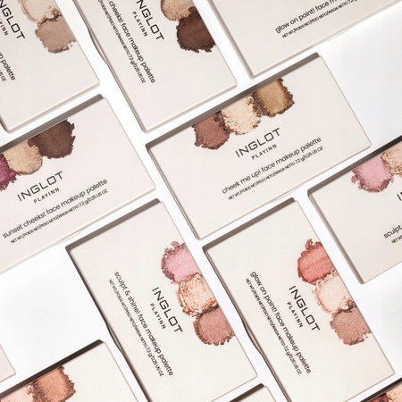 INGLOT Playinn paleta do makijażu twarzy CHEEK ME UP! 7,2g