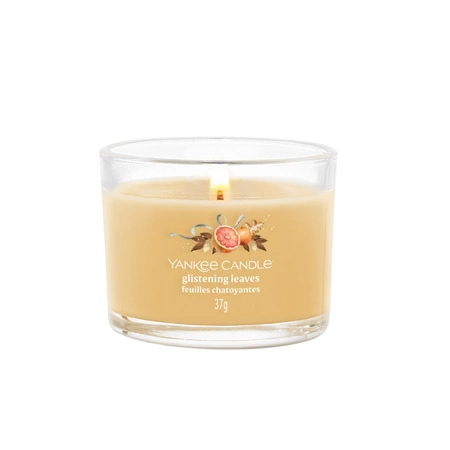 YANKEE CANDLE Signature Mini świeca w słoiku GLISTENING LEAVES 37g