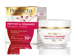DAX Perfecta Peptydy & Ceramidy krem 50+ dzień i noc 50ml