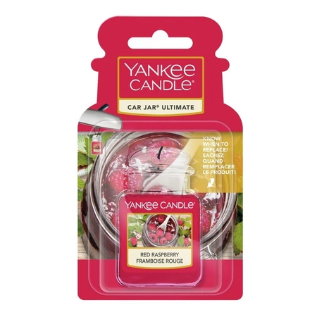 YANKEE CANDLE Car Jar Ultimate żelowy zapach do auta RED RASPBERRY 25g