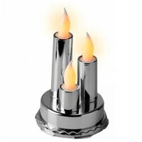 ECARLA świecznik wkład LED na baterię, Migający knot Ciepły LAMP41S 300ml