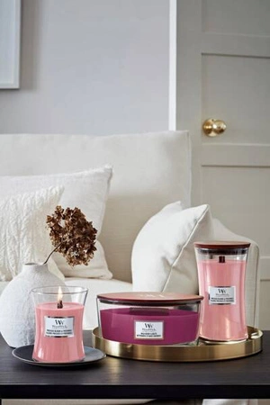WOODWICK PlusWick mała świeca w słoiku WILD BERRY & BEETS 85g