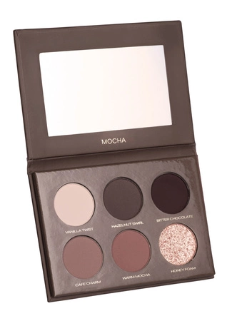 PIERRE RENE Mocha Mousse paletka cieni do powiek Mocha 6x1,3g