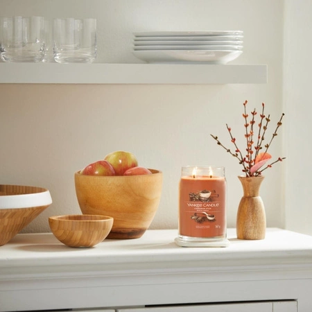 YANKEE CANDLE Signature Duża świeca w słoiku CINNAMON STICK 567g