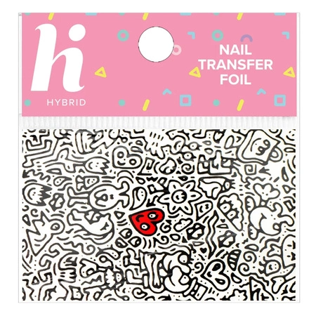 HI HYBRID folia transferowa do paznokci Holo 03 1szt
