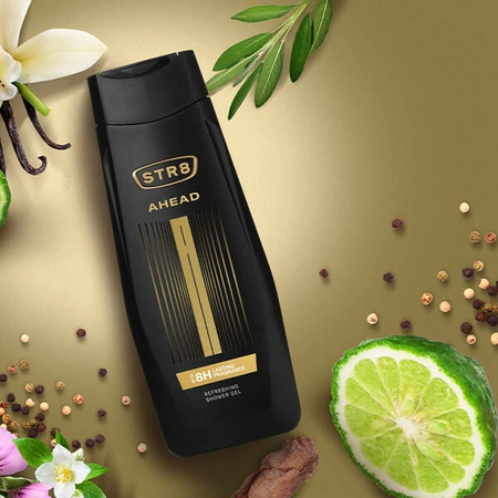 STR8 Ahead żel pod prysznic odświeżający 400ml