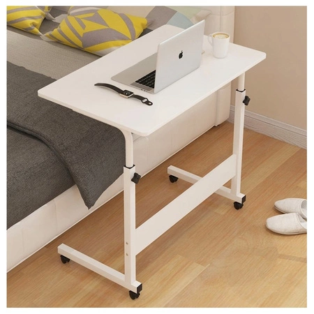 ECARLA mobilne biurko stolik pod laptop tablet Biały STL03WZ2