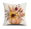 ECARLA Jesień poszewka na poduszkę 45x45cm Dynia i Trawy POD191