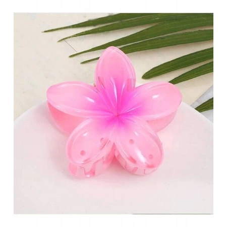 ECARLA spinka-klamra do włosów Kwiat Moana Ombre różowy SP286