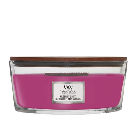 WOODWICK Core Hearthwick świeca w słoiku elipsa WILD BERRY & BEETS 453g